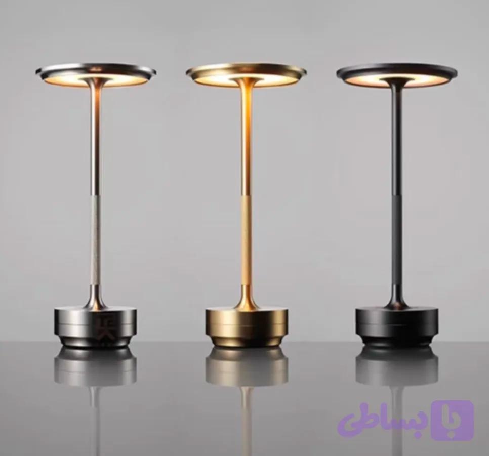 آباژور رومیزی شارژی وارداتی مدل مینیمال کد 1801