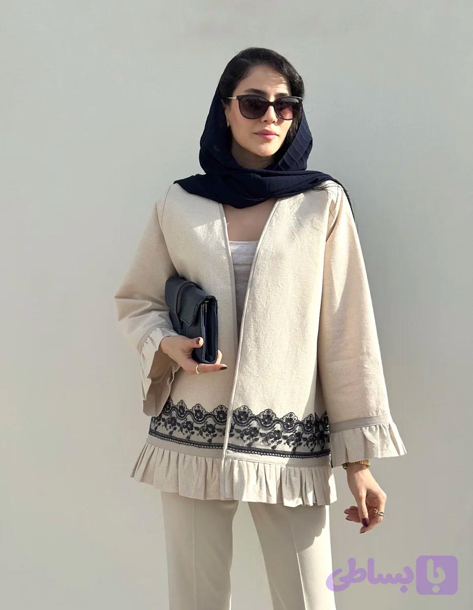 مانتو،کت عروسکی Dantel (کد ELN0N)