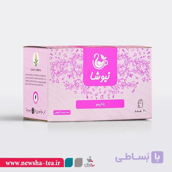 دمنوش خالص به لیمو کیسه ای نیوشا