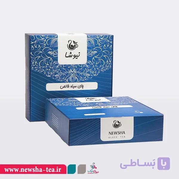 چای سیاه نیوشا - خالص کیسه ای 100 عددی نیوشا (بدون لفاف)
