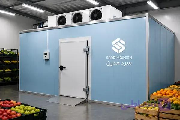 سردخانه ۵ تن میوه و صیفی جات