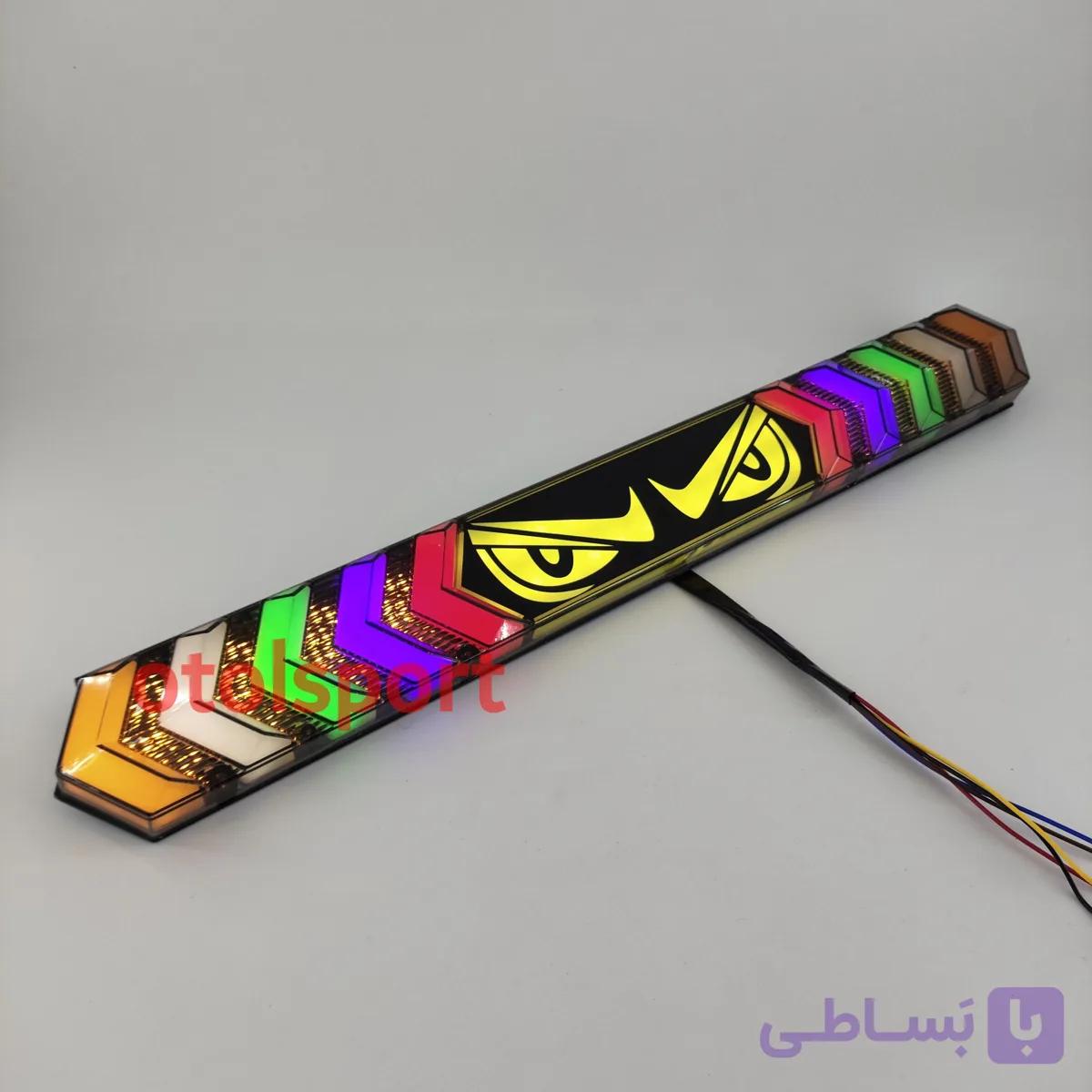 خرید چراغ استپ سوم مولتی کالر STCO با افکت خطر، راهنما و فلشر — تصویر 1