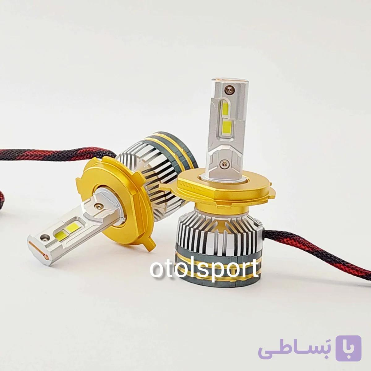 لامپ هدلایت ۲ طرفه مدل CSP برند stco پایه H4 — تصویر 1