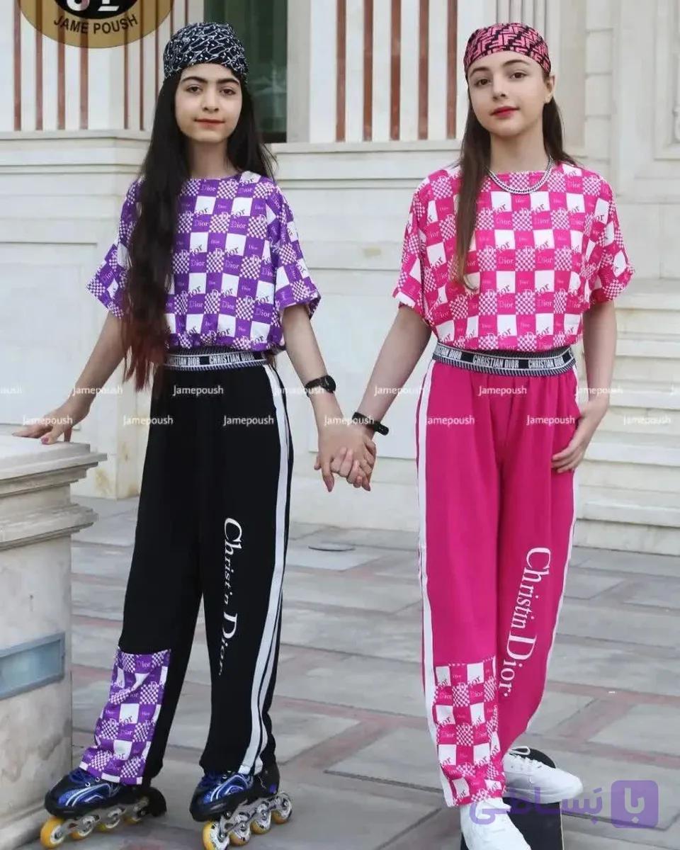 کراپ شلوار بگ ابرو بادی