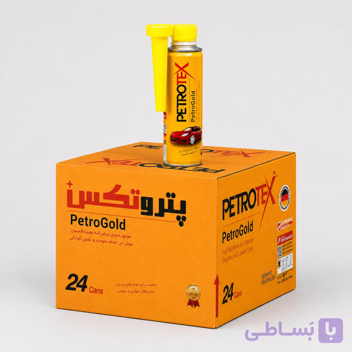 12 عددی / مکمل سوخت پتروتکس مدل پتروگلد حجم 300 میلی لیتر