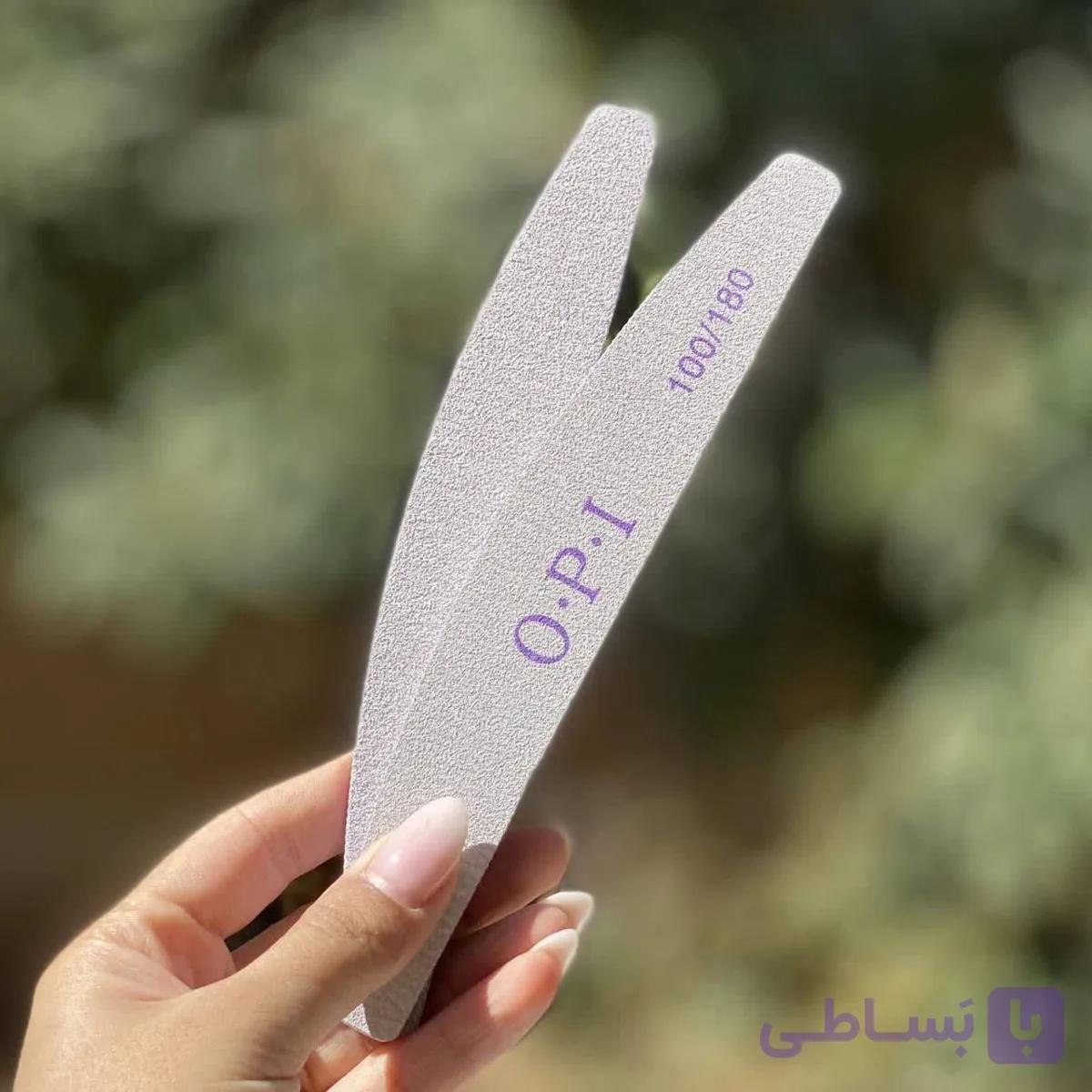 سوهان کاغذی ناخن O.P.I 100/180 برای فرم دهی به ناخن