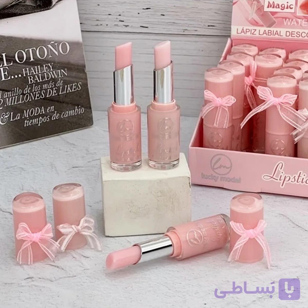 بالم لب پاپیون صورتی جلوگیری از خشکی پوست لب
