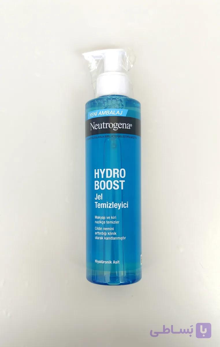 ژل شست و شوی صورت نوتروژینا مدل Hydro Boost مناسب انوع پوست حجم 200 میل