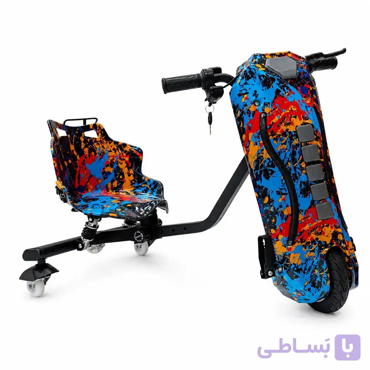 اسکوتر دریفت برقی بلوتوث دار بزرگ مدل رباتی | ارسال رایگان