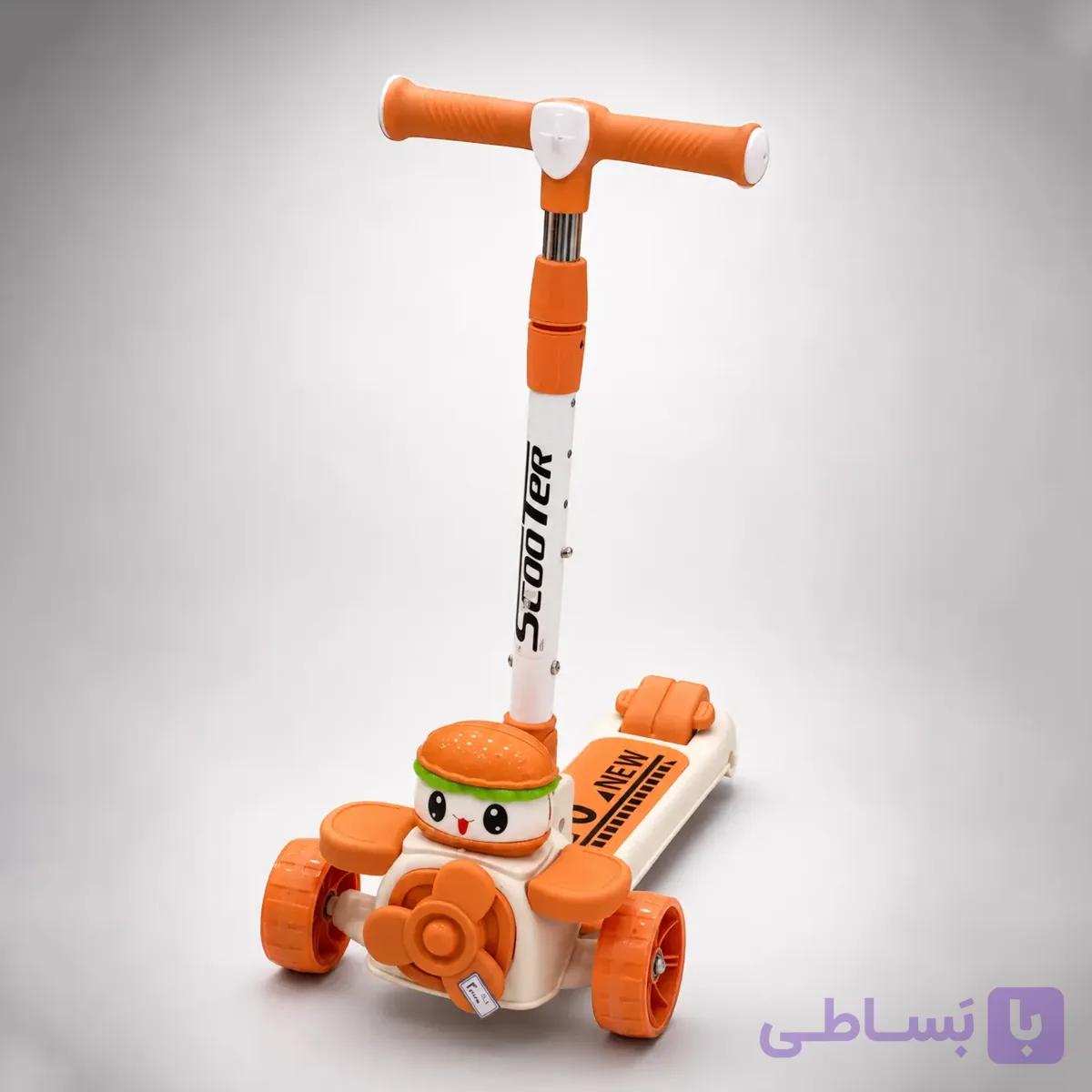 اسکوتر تعادلی بچگانه مدل هلکوپتری موزیکال