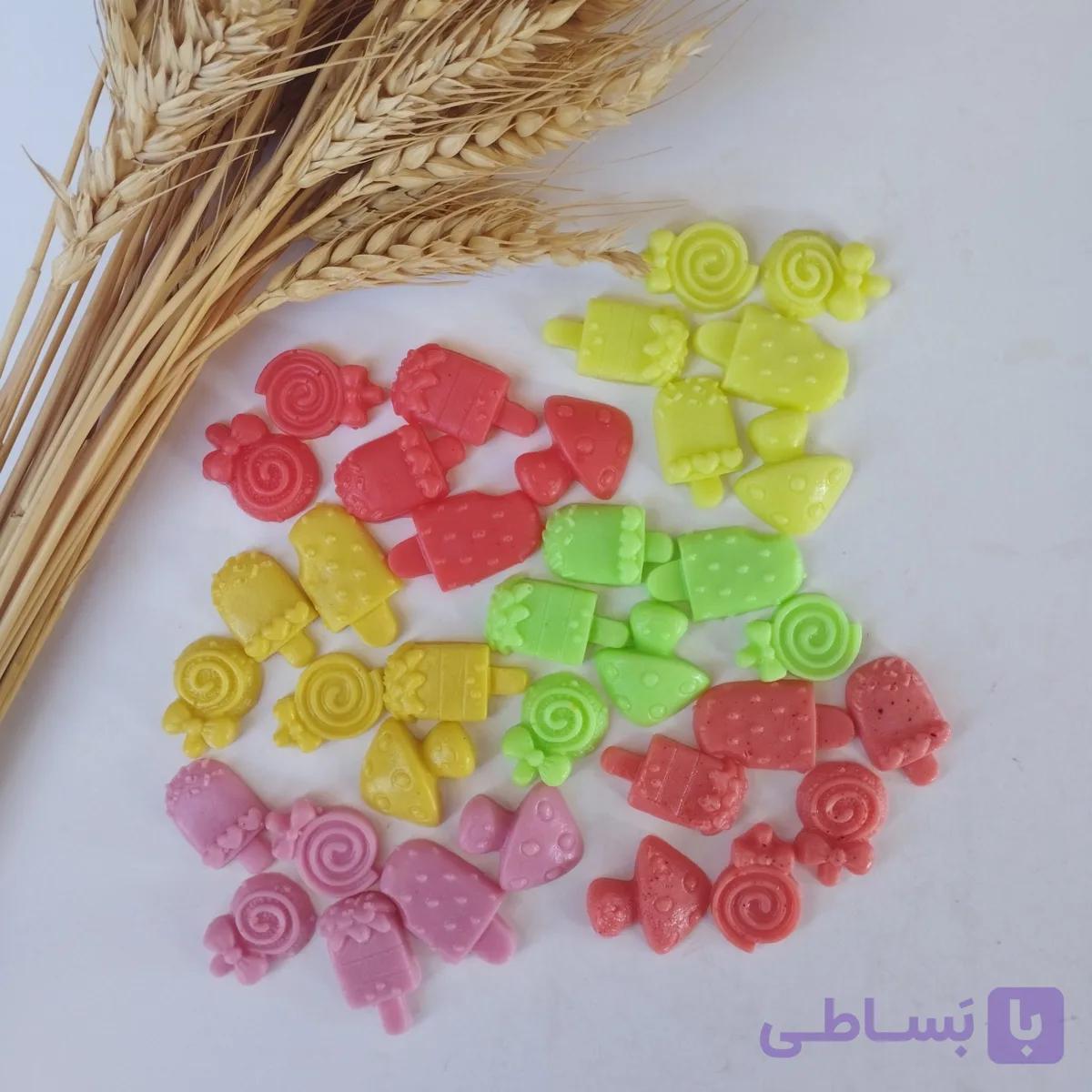 صابون شکلاتی طرح آبنبات