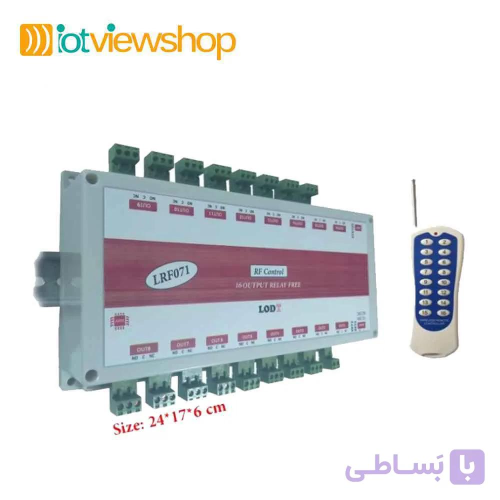 کنترل ریموتی ۱۶ خروجی لودا LRF075 — تصویر 1