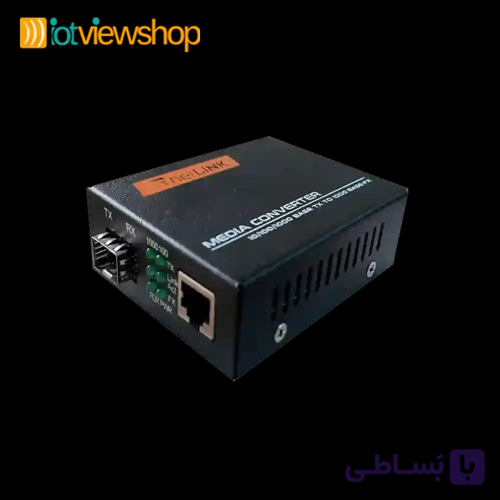 مدیاکانورتر نت لینک مدل HTB-GSFP-01 | مبدل فیبر نوری گیگابیتی — تصویر 1