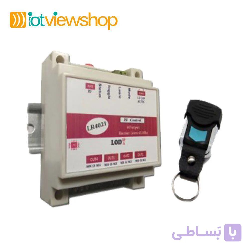 کنترلر ریموتی 4 کانال30 آمپر LR40X — تصویر 1