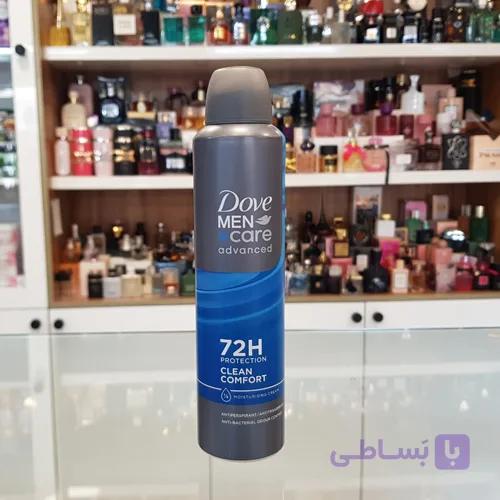 اسپری ضدتعریق مردانه داو clean comfort (250 میل) — تصویر 1