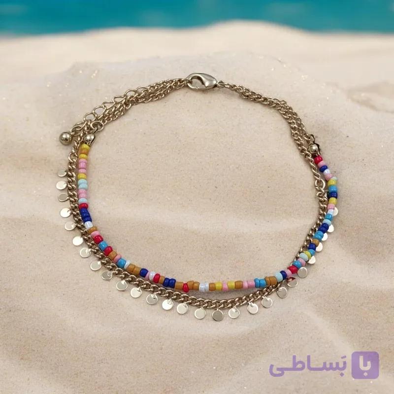 پابند زنانه اکسسورایز مدل دو لاین E2986