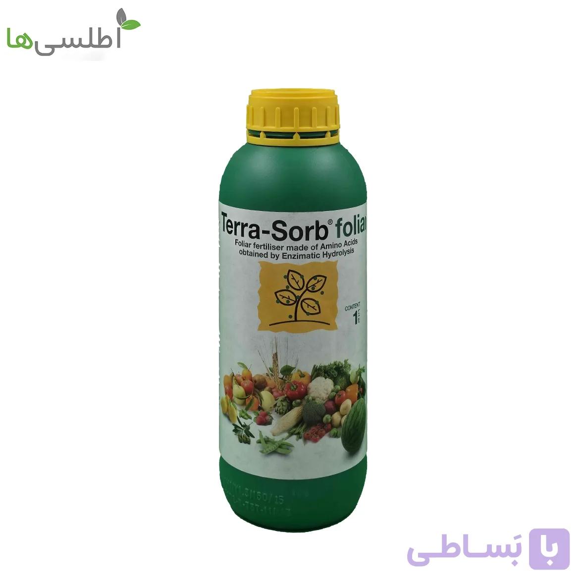 کود آمینو اسید محلولپاشی مایع بیوبریکا (ترا سورب) 1 لیتر — تصویر 1