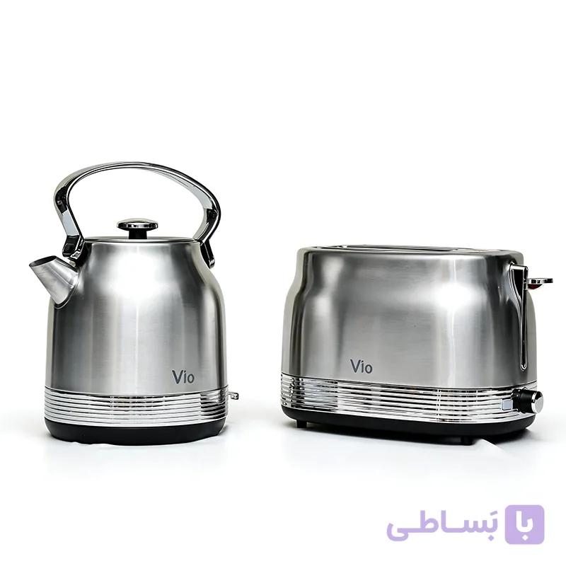 کتری و تستر ست صبحانه خوری کلاسیک ویو کد 519 — تصویر 1