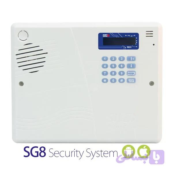 پنل دزدگیر سیمکارتی و خط ثابت سایلکس SG8-805Q