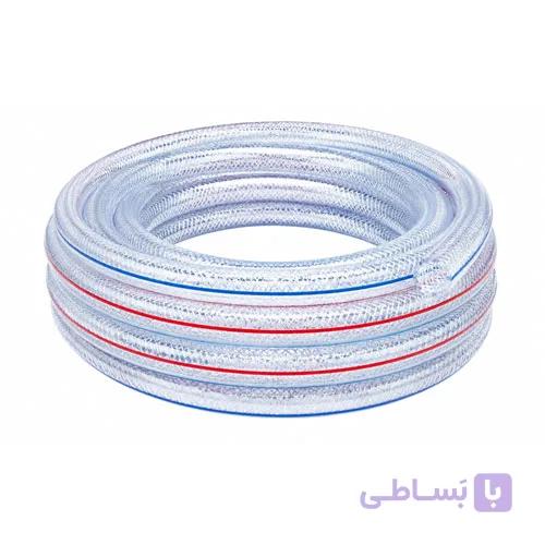 شیلنگ شفاف نخدار آرسا سایز 1 و 1/4 اینچ مواد غذایی سه خط — تصویر 1