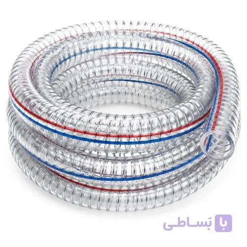 شیلنگ آبنما فنردار آرسا سایز 2 اینچ مواد غذایی سه خط فوم بتنی — تصویر 1