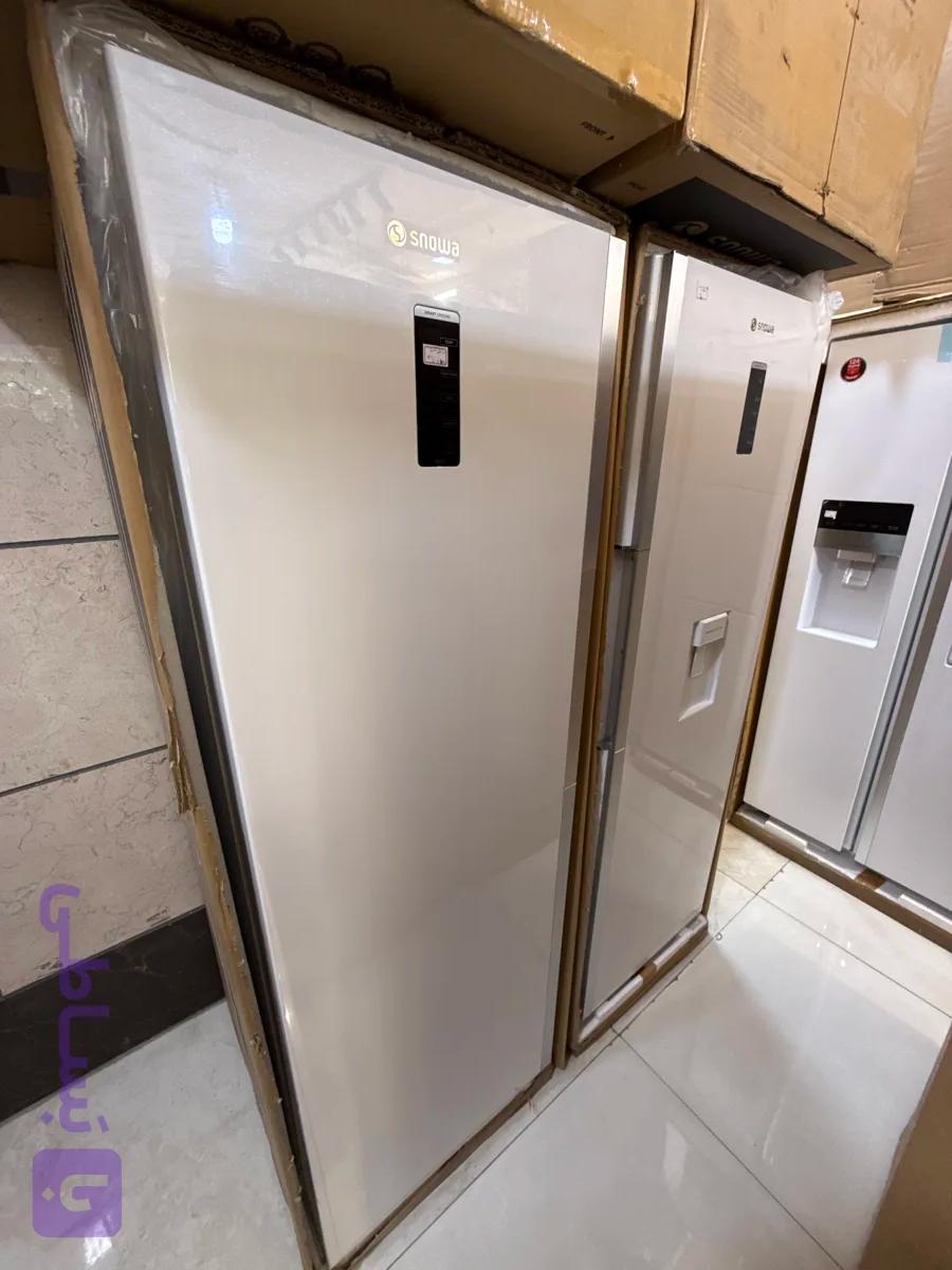 یخچال فریزر دو قلو اسنوا سفید مدلSFDi-M210GW - SRDi-M210GW