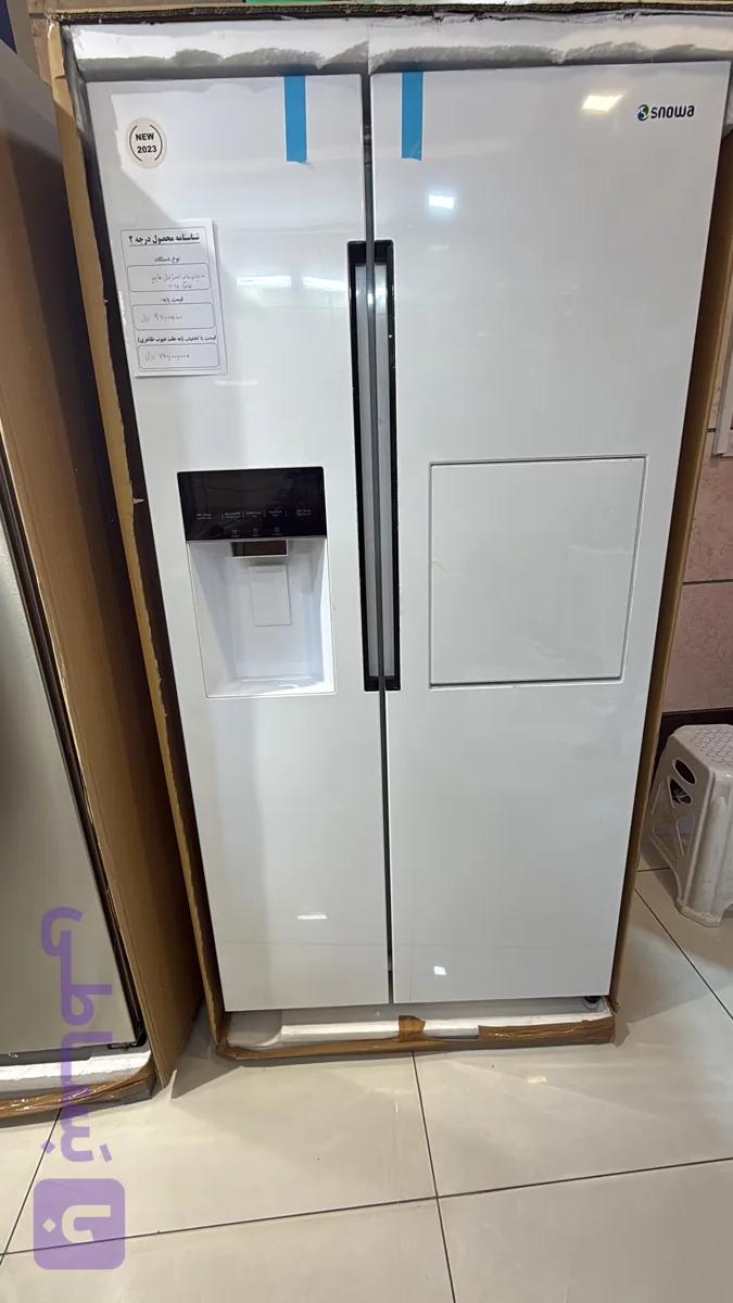 ساید بای ساید سفید اسنوا مدل S1Di-S110-W