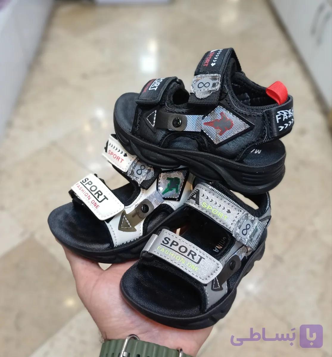 صندل تابستانی  پسرانه در سه رنگ بندی