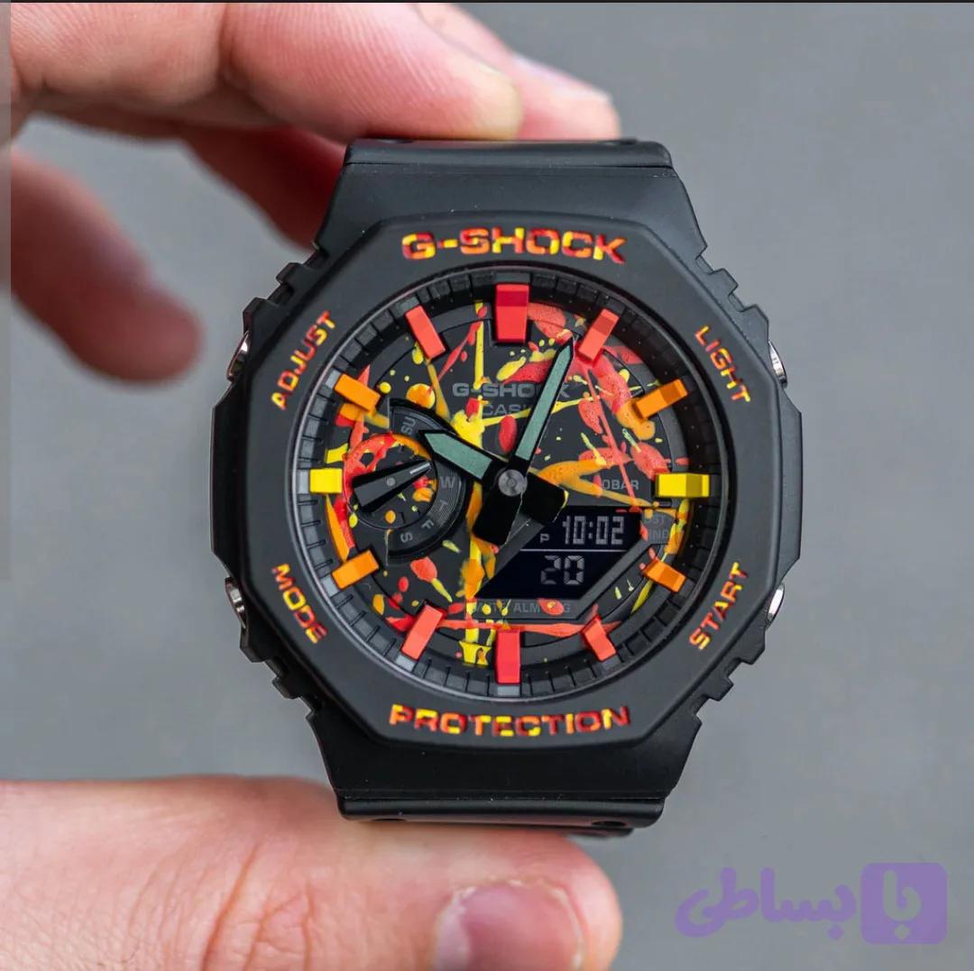 ساعت مچی مردانه کاسیو جیشاک " GA 2100 "