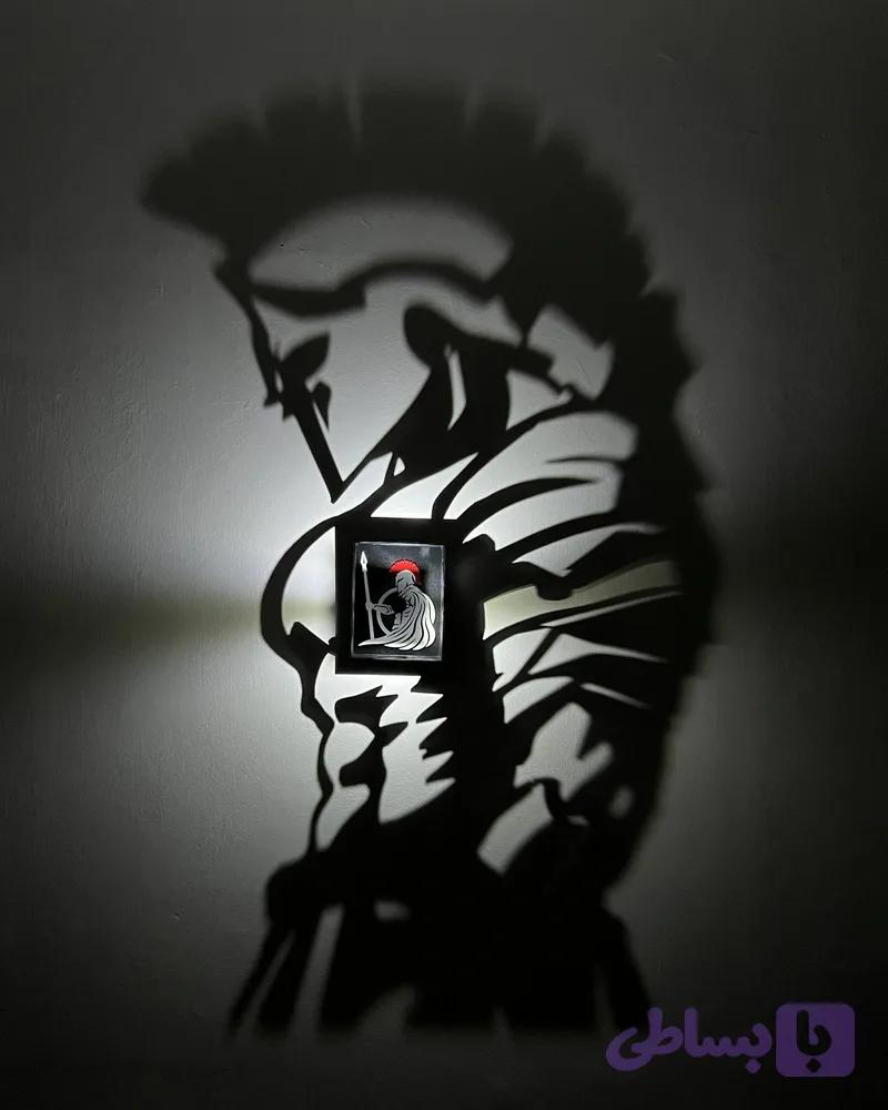 چراغ‌ سایه‌ ای طرح اسپارتان "Spartan" دیواری — تصویر 1