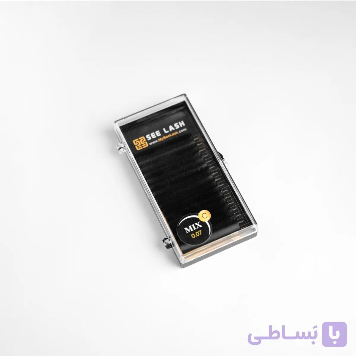 پالت مژه فر C 0.07 تک سایز سیلش
