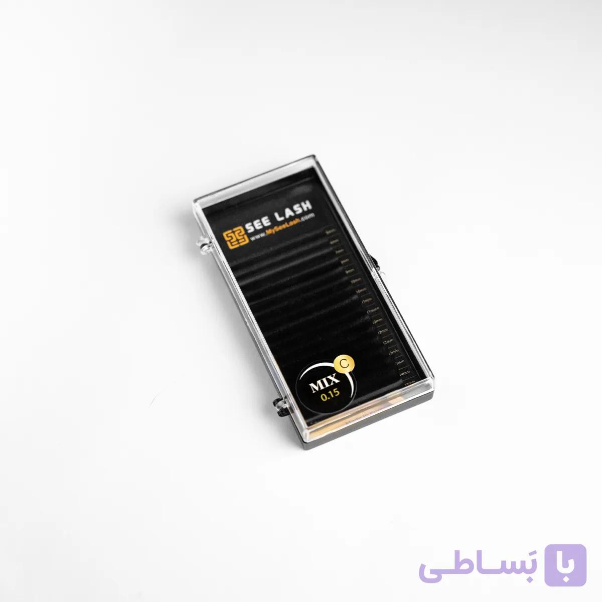 پالت مژه اکستنشن کلاسیک D 0.15 سیلش
