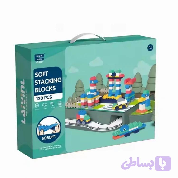 لگو سافت ۱۲۰ عددی جعبه دار🍭
