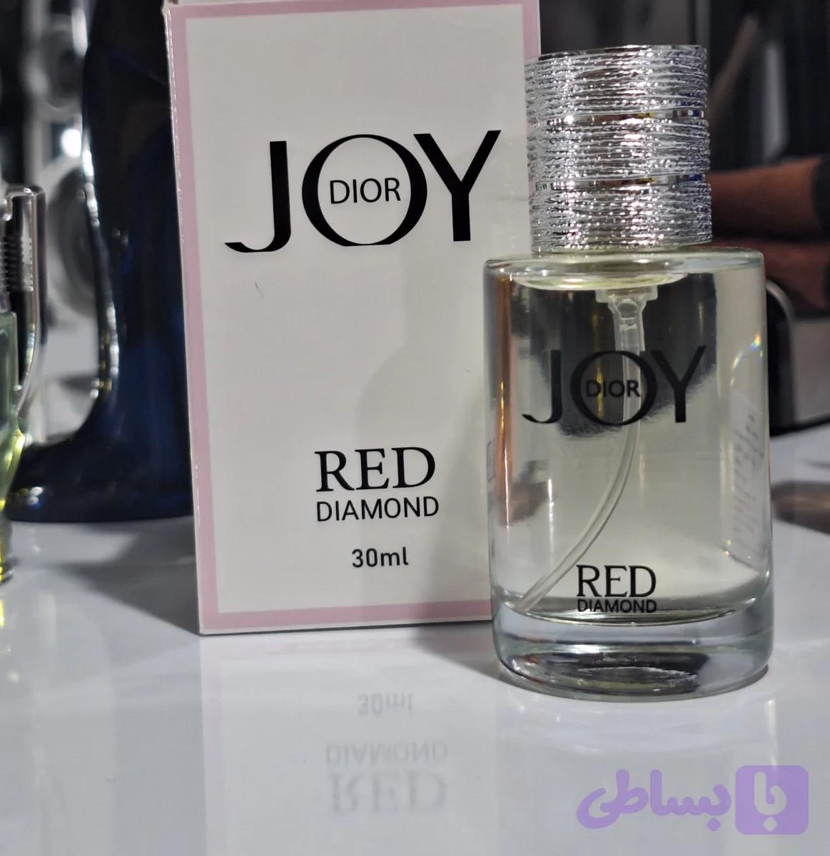 ادکلن جوی (joy) مارک رد دایموند (red diamond) ماندگاری ۱۲ ساعت پخش بو خوب