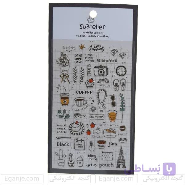 استیکر شفاف فانتزی