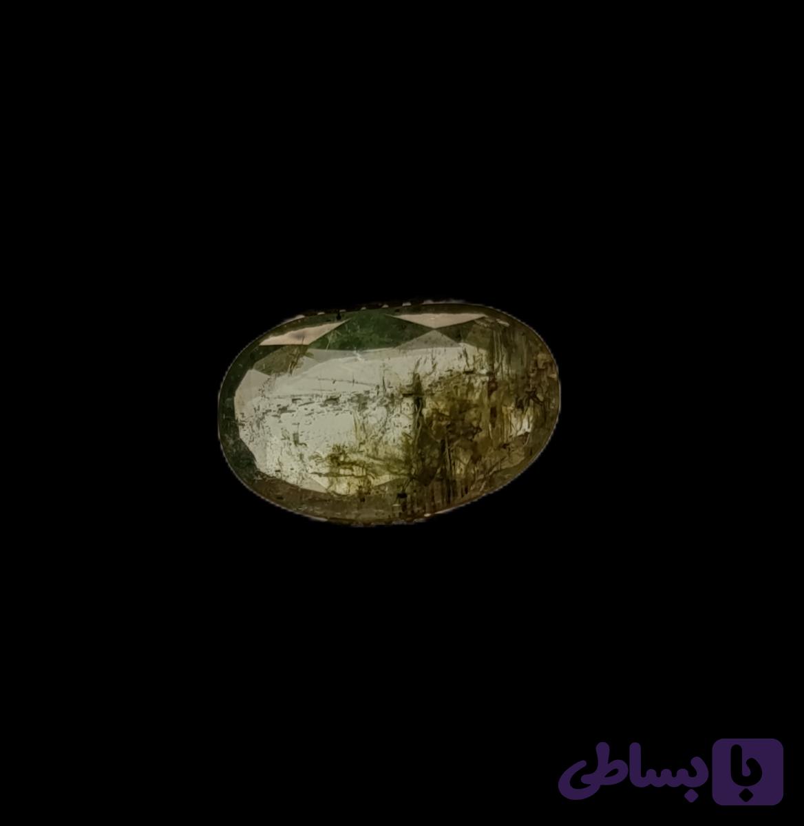 نگین زمرد زامبیا طبیعی و شفاف — تصویر 1