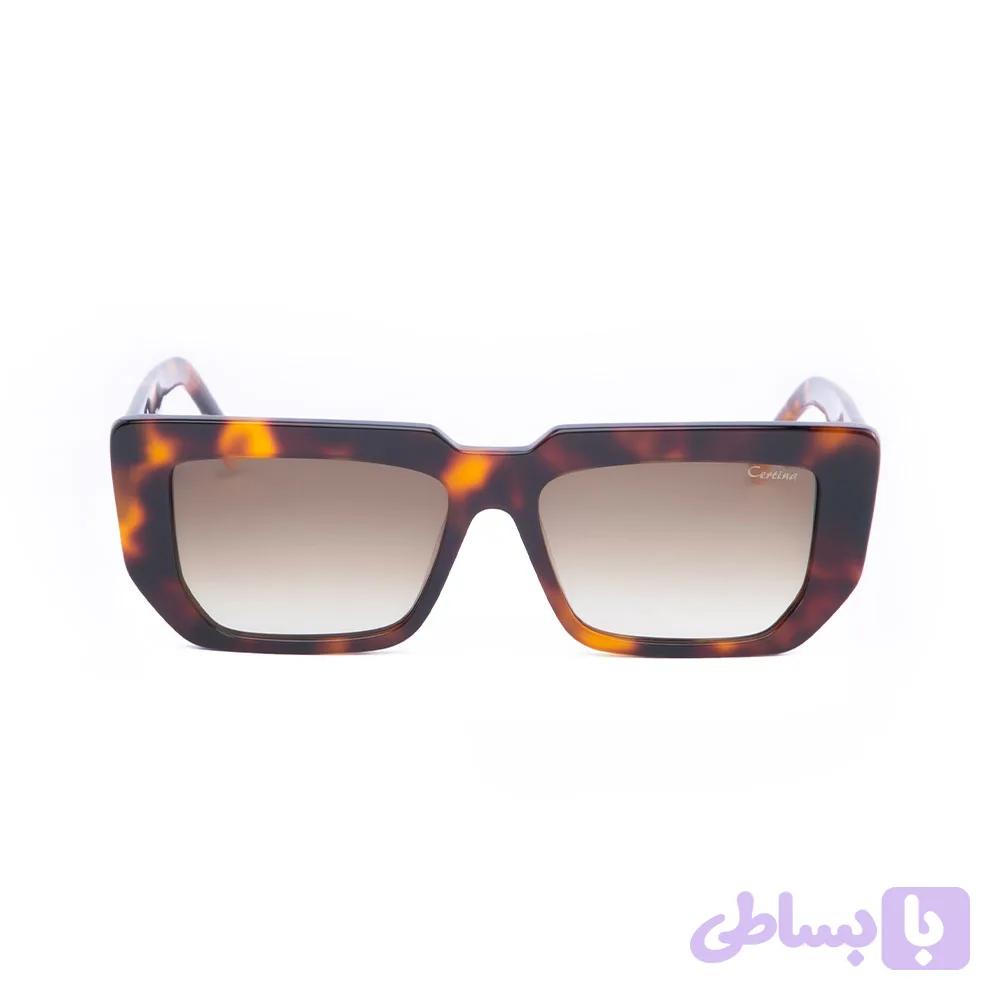 عینک آفتابی مستطیلی زنانه کائوچوی برند سرتینا-certina اورجینال کد6410 — تصویر 1