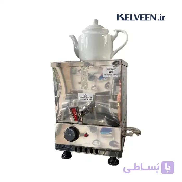 سماور برقی 10 لیتری دارای 1 قوری