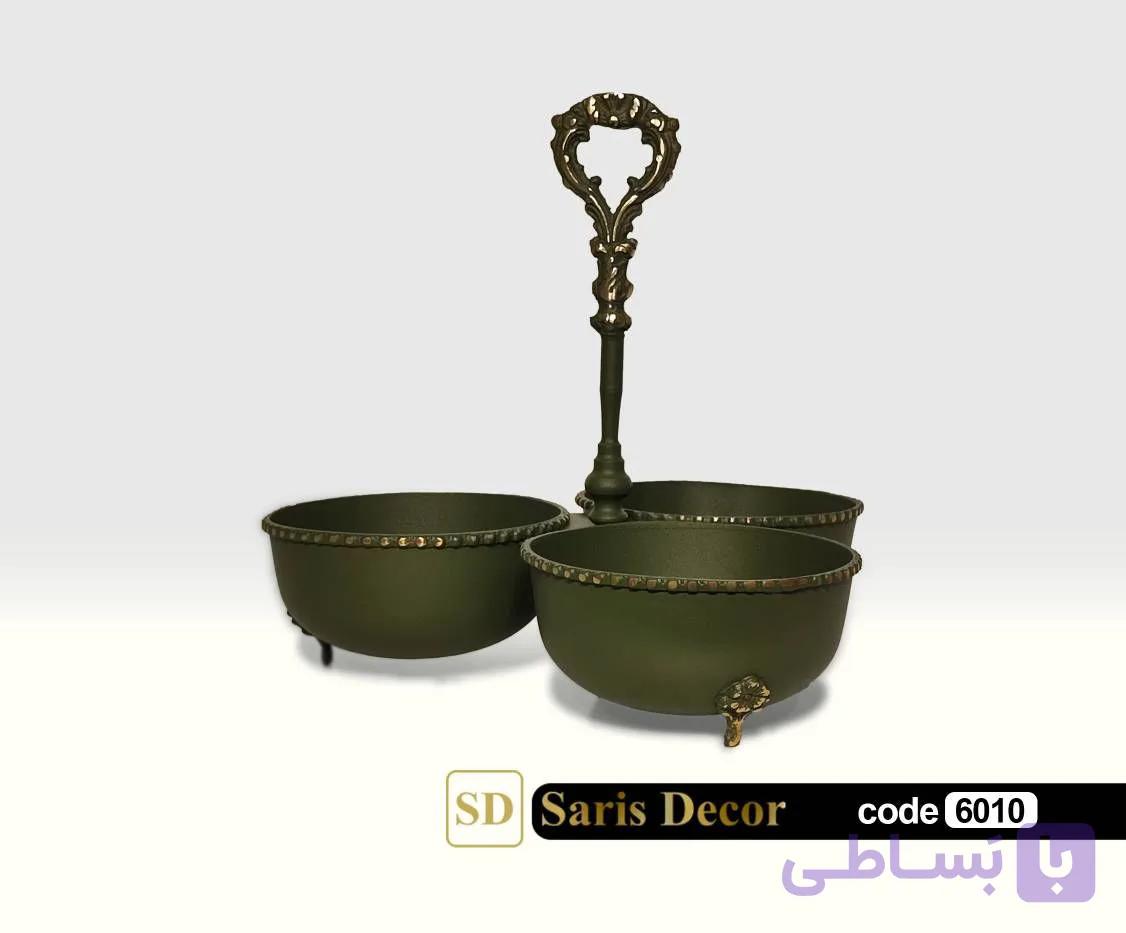 اردو خوری سه خانه کلاسیک زمردی