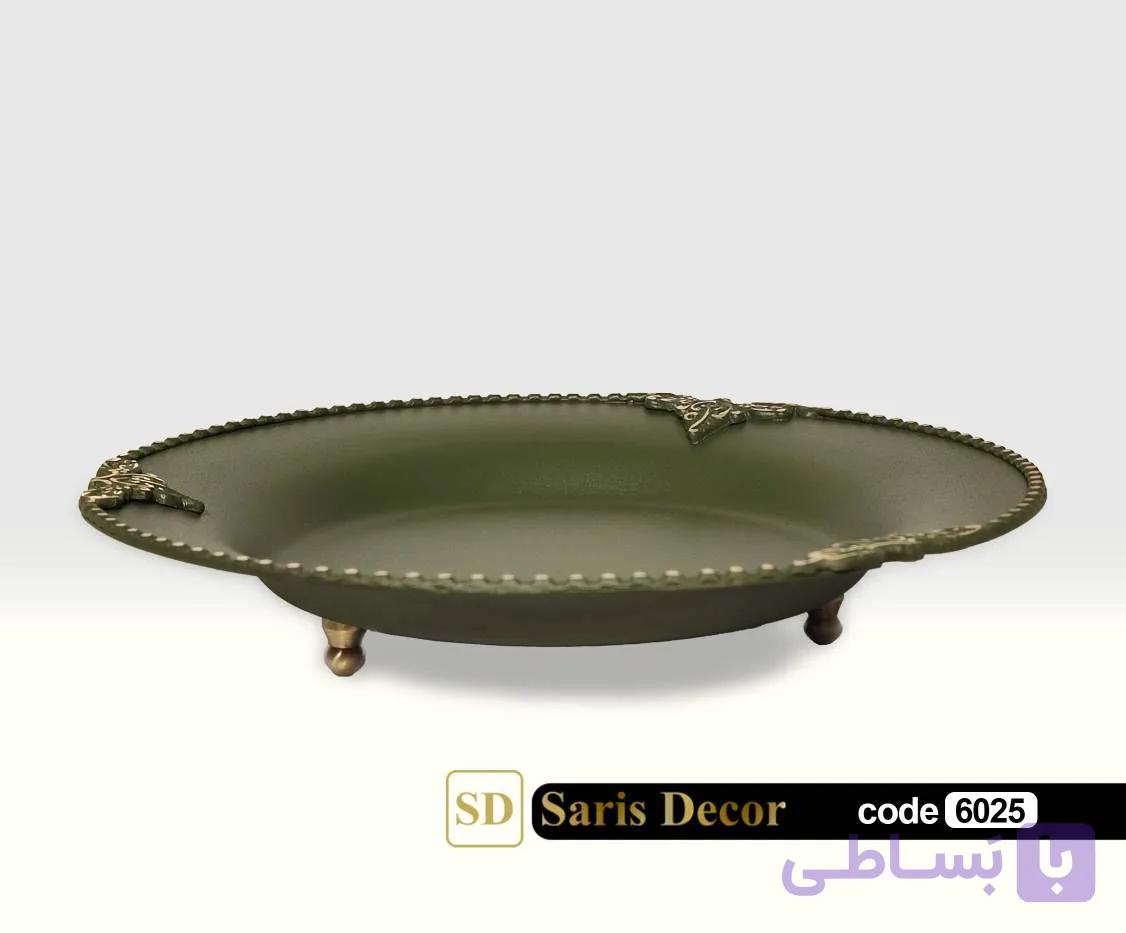 پیش‌دستی کلاسیک زمردی