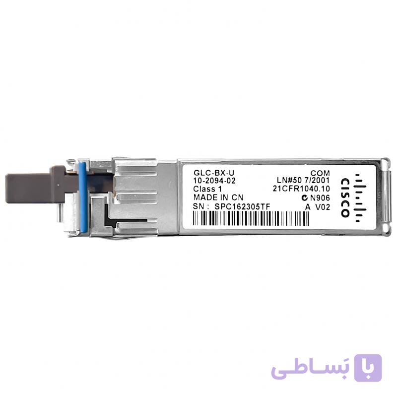 ماژول فیبر نوری سیسکو GLC-BX-U | SFP تک فیبر 1Gb 20KM