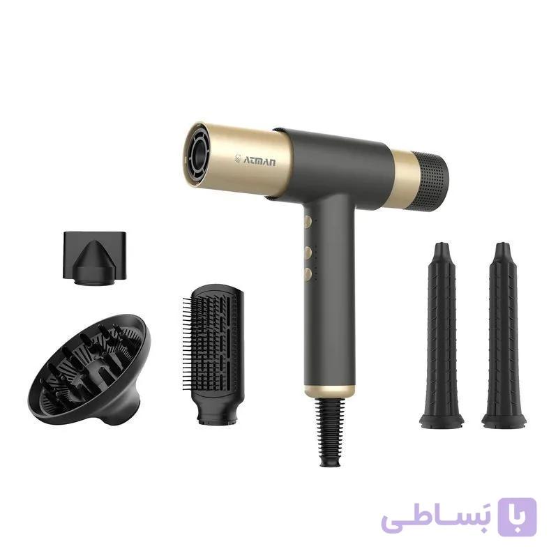 سشوار آتمن مدل BY-5915 | قدرت باد بالا | حرارت مناسب | مناسب استفاده روزانه
