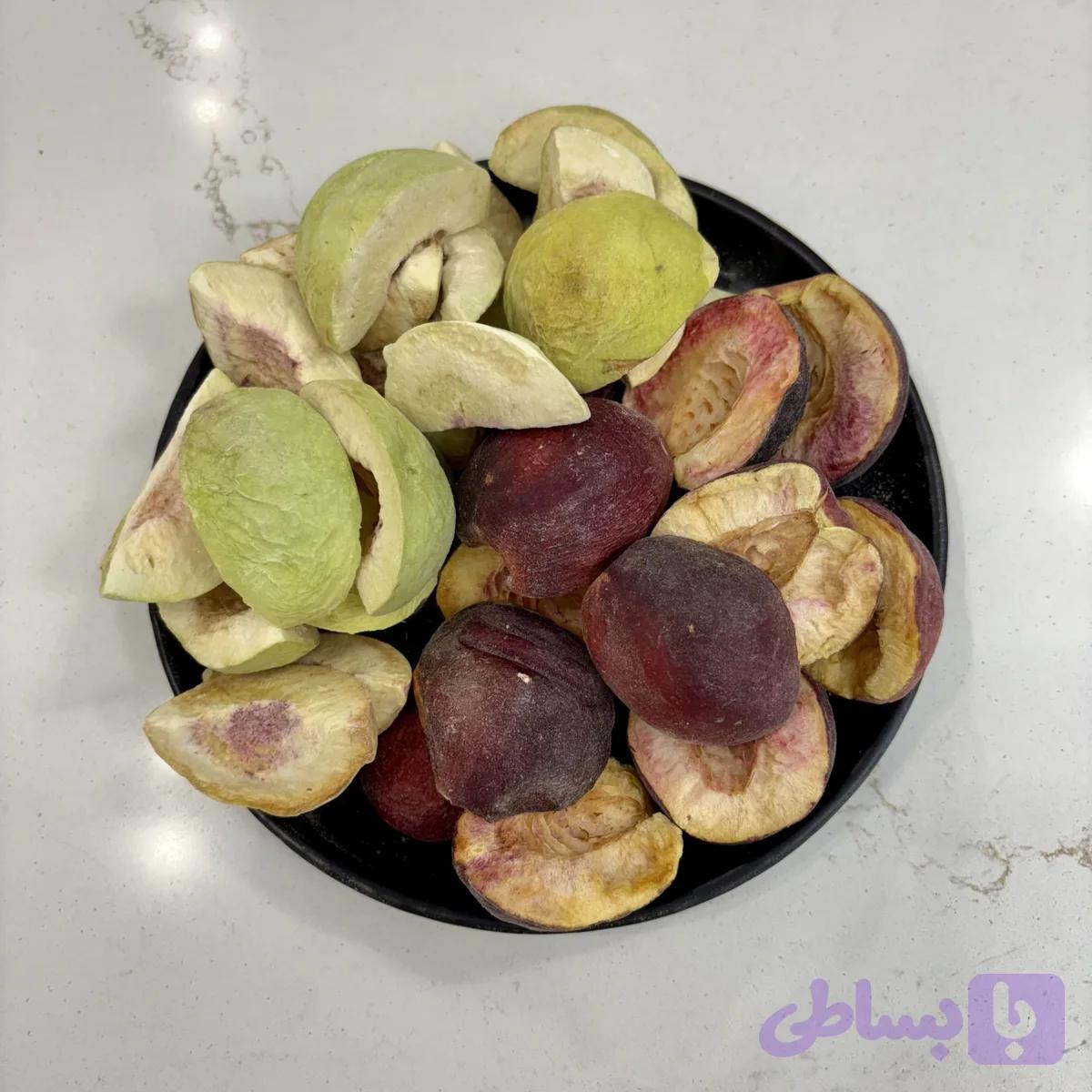 شلیل خشک پفکی