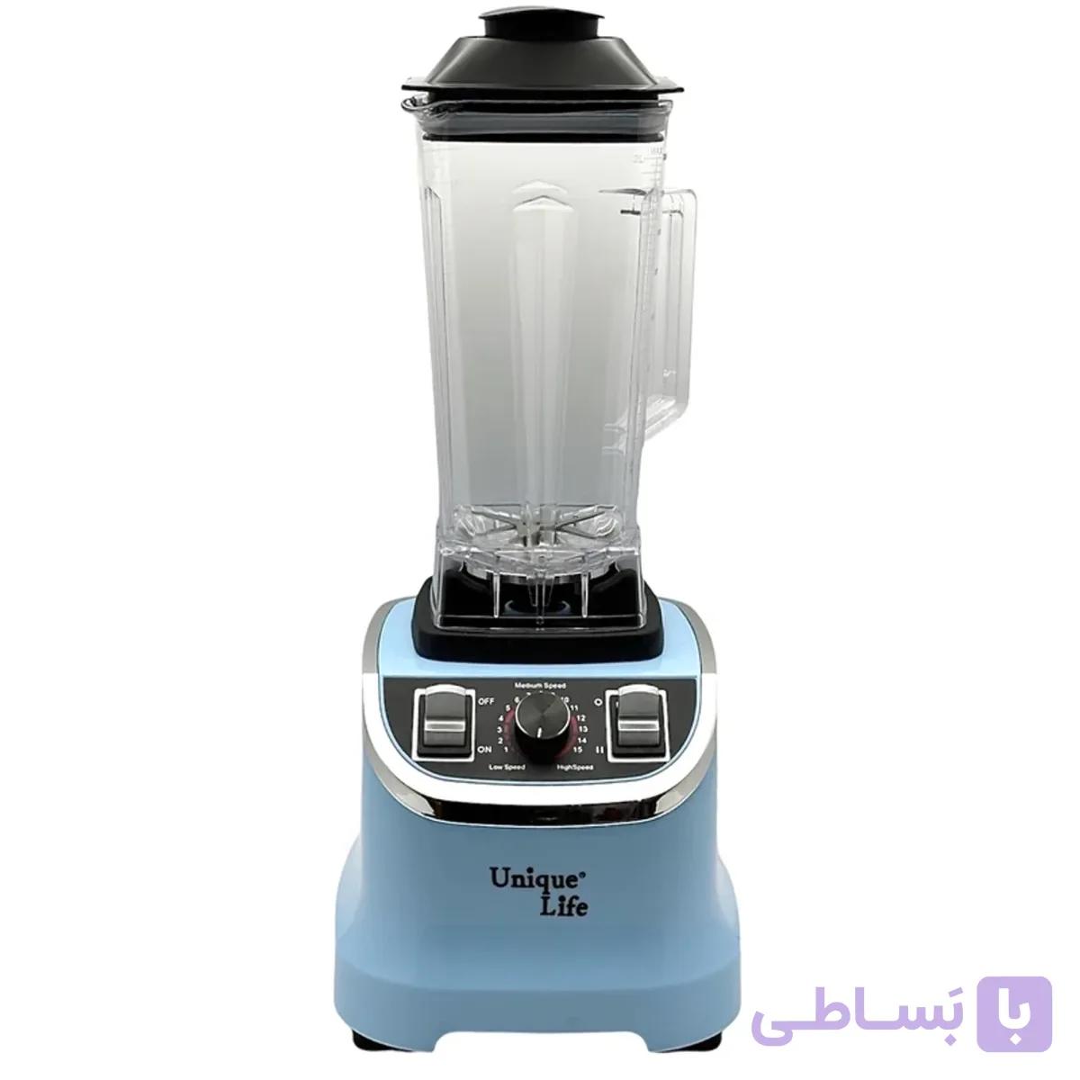 مخلوط کن یونیک لایف مدل UN-4119 ظرفیت ۱.۵ لیتر ۱۵ سرعته