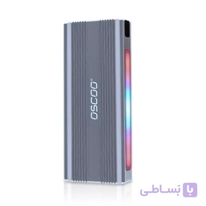 باکس SSD NVMe/NGFF OSCOO LT3 RGB USB 3.2 Gen2 — تصویر 1