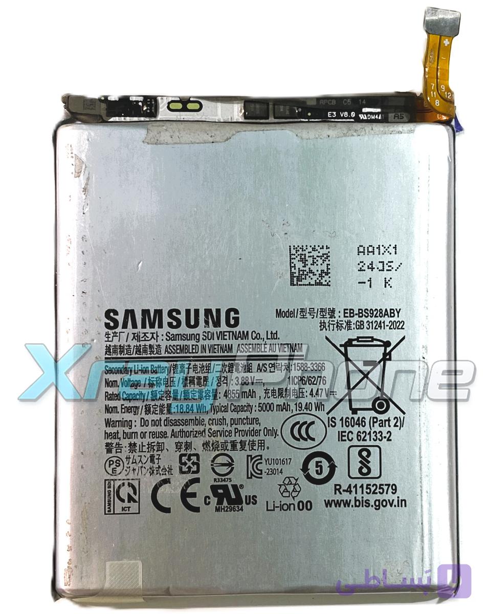 باتری سامسونگ S24 Ultra مدل EB-BS928ABY | اصلی روکاری