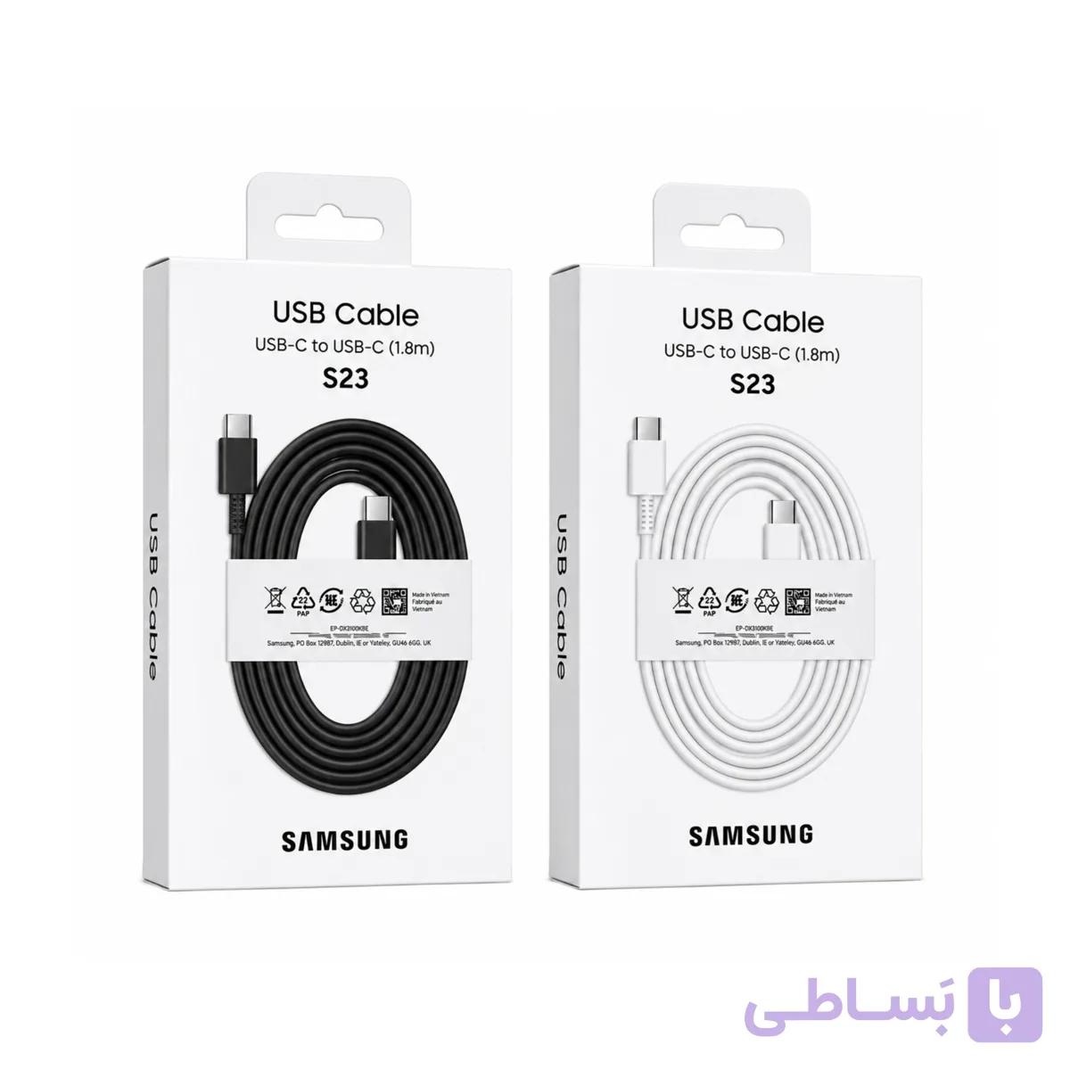 کابل اصلی سامسونگ مدل S23 — تصویر 1