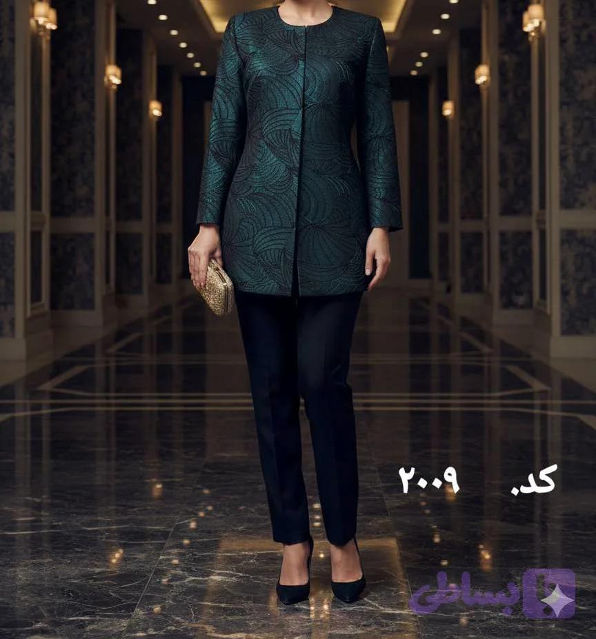 مانتو ژاکارد کد محصول 2009