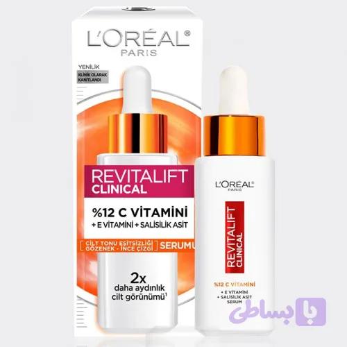 سرم ویتامین سی 12% لورال LOREAL