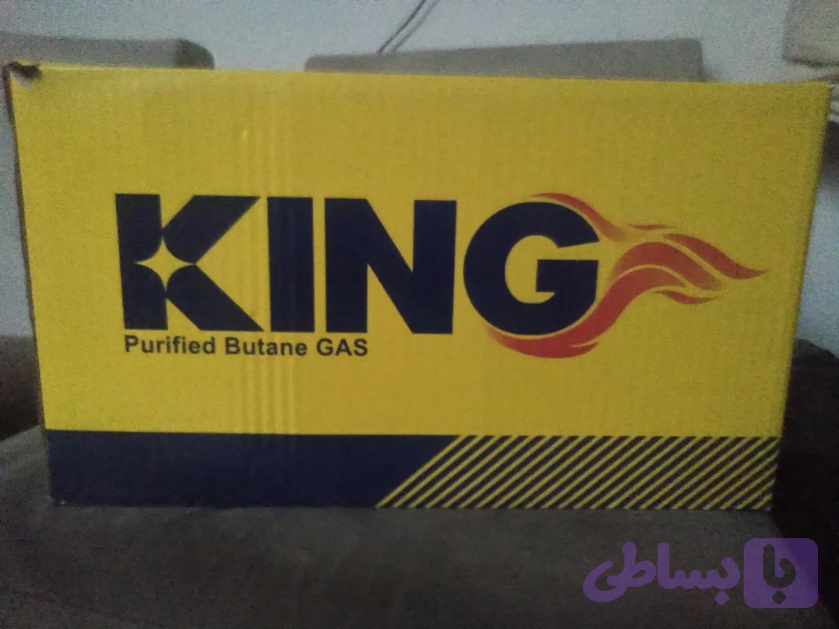 گاز فندک کینگ King کارتنی — تصویر 1